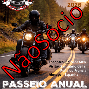 Inscrição Passeio Anual 2026 - Não Sócio